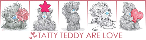 tatty teddy is love / линеички излав